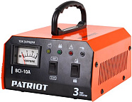 Зарядное устройство Patriot  BCI-10A (6/12В, мощность зарядки 400Вт, ток зарядки 10А, емкость 10-150Ач, 1.3кг)
