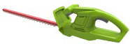 Садовые аккумуляторные ножницы удлиненные GREENWORKS G24HT (24В, длина лезвия 54см, ширина кромки 18мм, без акк. батареи и ЗУ)