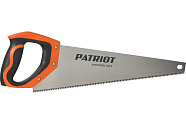 Ножовка по дереву PATRIOT WSP-400L (400 мм, 7 TPI крупный зуб, 3-х сторонняя заточка)