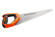 Ножовка по дереву PATRIOT WSP-400S (400 мм, 11 TPI мелкий зуб, 3-х сторонняя заточка)