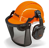 Шлем STIHL Economy с защитным комплектом, оранжевый 