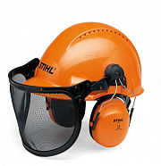 Шлем защитный STIHL с наушниками и маской 